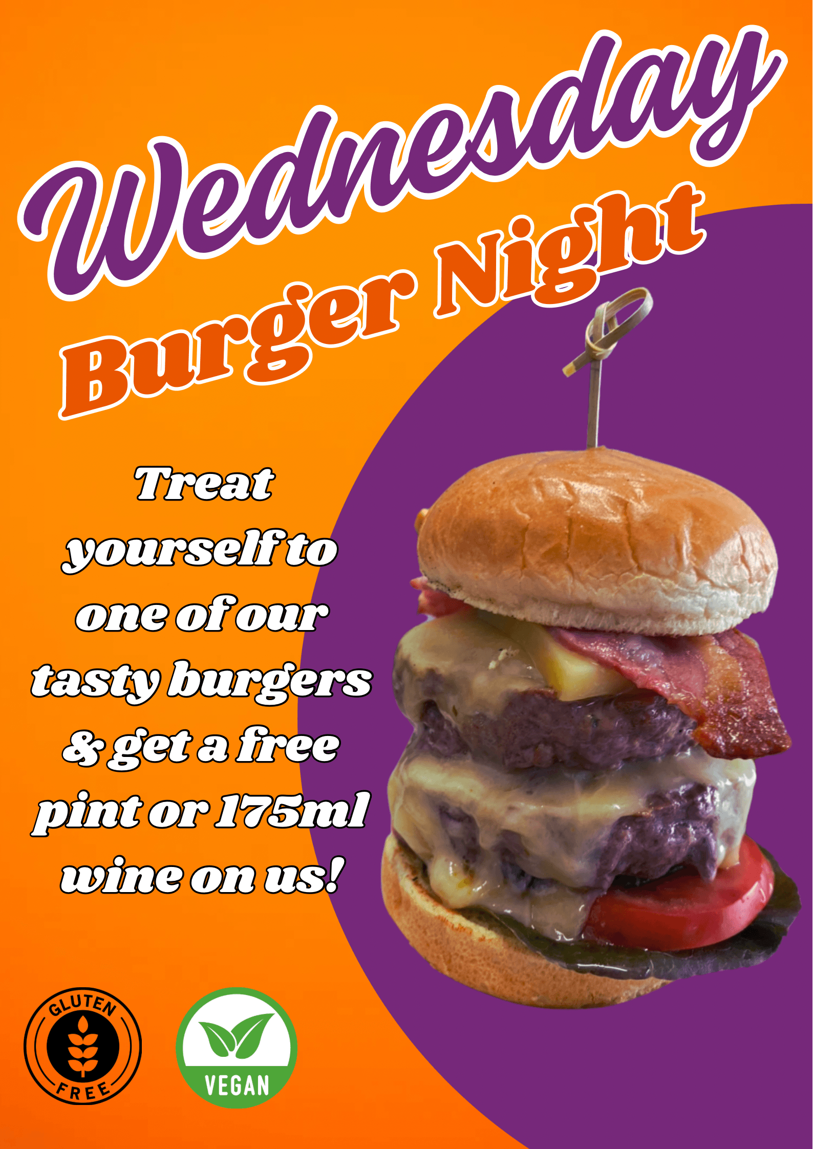 Burger & a Pint Night